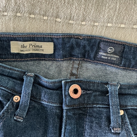 AG Adriano Goldschmied the Prima Cigarette Jeans 26R - Picture 8 of 14